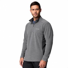 Blusão de Moletom Columbia Fleece Klamath Range II Half Zip Masculino - Foto 2