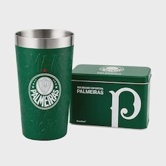 Copo Térmico do Palmeiras Brasfoot New Stone Lata - 473 ML - Foto 2