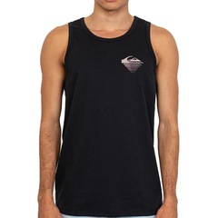 Camiseta Regata Quiksilver Vertical Logo Twist Masculina - Foto 1