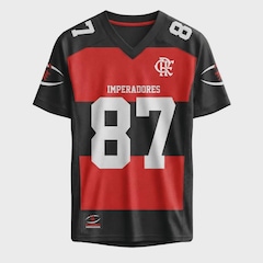 Camisa Braziline Flamengo Imperadores 4 - Masculina - Foto 1