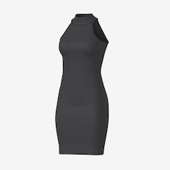 Vestido Fila Slim Fine Rib Feminino - Foto 1