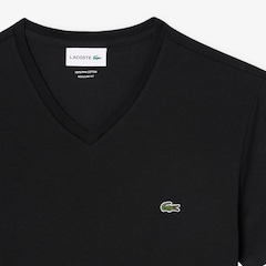 Camiseta Lacoste Pima Leve com Gola V - Foto 5