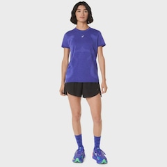 Short Asics Metarun Split Shorts - Feminino - Foto 12