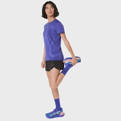 Short Asics Metarun Split Shorts - Feminino - Foto 13