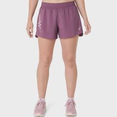 Shorts Asics Icon 4In Feminino - Foto 1