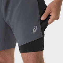 Shorts Asics Silver 2-N-1 7In Masculino - Foto 6