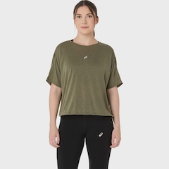 Camiseta Asics Nagino Run Adjustable Feminina - Foto 1