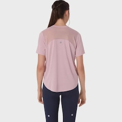 Camiseta Asics Road V Feminina - Foto 5