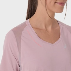 Camiseta Asics Road V Feminina - Foto 7