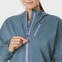 Jaqueta Feminina Asics Impermeável Fujitrail Elite - Foto 6