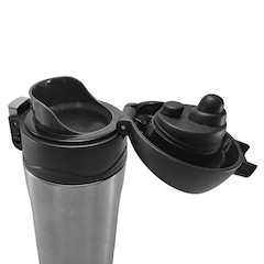 Garrafa Squeeze de Aço Inox Poker Térmico Quente e Frio - 420 ml - Foto 4