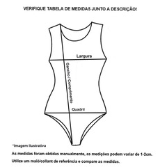Maiô de Natação Kanxa KX Poliamida Plus Size Feminino - Foto 3