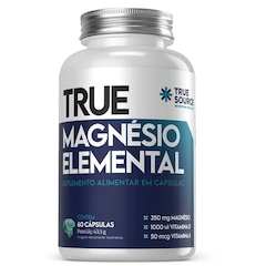 Magnésio True Elemental - 60 Caps - Foto 1