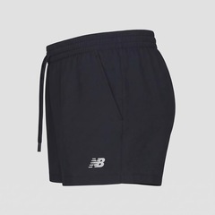 Short de Moletom New Balance Essential Coastal Fleece Feminino - Foto 2
