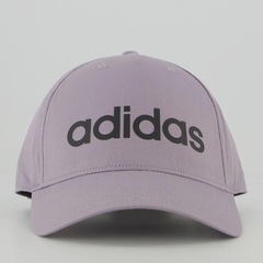 Boné Unissex adidas Linear Canvas 5P Aba Curva - Foto 2
