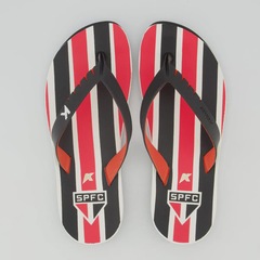 Chinelo do São Paulo Masculino Kenner Tricolor - Foto 1