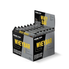 Caixa Whey Bar Low Carb - Morango - 24 Unidades - Foto 1