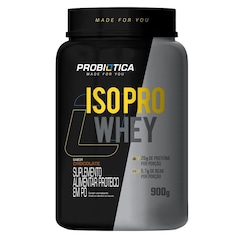 Iso Pro Whey Probiótica Chocolate - 900g - Foto 1