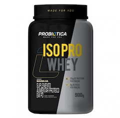 Iso Pro Whey Probiótica Sabor Baunilha - 900g - Foto 1