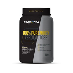 100% Pure Whey Zero Lactose - Sabor Baunilha - 900g - Foto 1