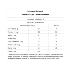 Sineflex Power Supplements (120 caps) - Foto 2