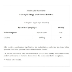 Crea Pepto Performance Nutrition (150g) - Foto 2