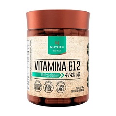 Vitamina B12 Nutrify - 60 Cápsulas - Foto 1