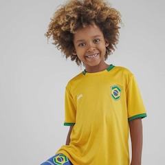 Kit Mini Craque Brasil Braziline - Infantil - Foto 2