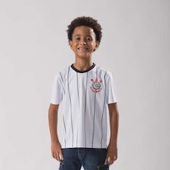 Camisa do Corinthians Povo Braziline Infantil - Foto 1