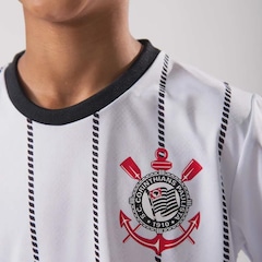 Camisa do Corinthians Povo Braziline Infantil - Foto 2