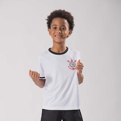 Camisa do Corinthians Lumina Braziline - Infantil - Foto 1