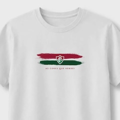 Camiseta do Fluminense Cores Que Herdei Braziline Infantil - Foto 2