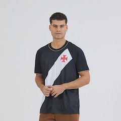 Camisa do Vasco Fluidez Raglan Braziline Masculina - Foto 1