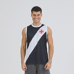 Camiseta Regata do Vasco Vivaz Braziline Masculina - Foto 1