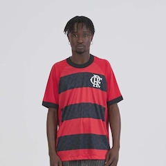 Camisa do Flamengo Rastro Raglan Braziline Masculina - Foto 1