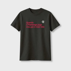 Camiseta do Flamengo Quando O Flamengo Joga Braziline Masculina - Foto 3