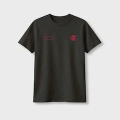 Camiseta do Flamengo Pai Rubro Negro Braziline Masculina - Foto 3