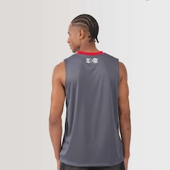 Camiseta Regata Dupla Face Flamengo Pulso Braziline Masculina - Foto 7