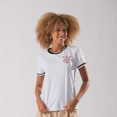 Camisa do Corinthians Lumina Braziline Feminina - Foto 1