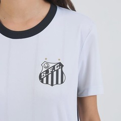 Camisa do Santos Liso Braziline Feminina - Foto 3