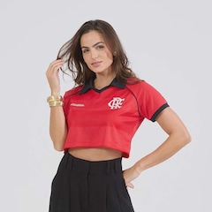 Cropped do Flamengo Rufar Braziline Feminino - Foto 1