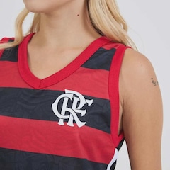 Camiseta Regata Flamengo Vivaz Braziline Feminina - Foto 2