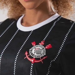 Camisa do Corinthians Corinto Braziline Feminina - Foto 2