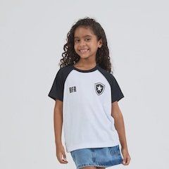 Camisa do Botafogo Cadencia Raglan Braziline Infantil - Foto 1