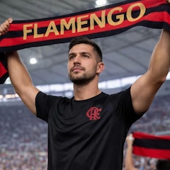 Camiseta do Flamengo com Logo Gel Masculina - Foto 3