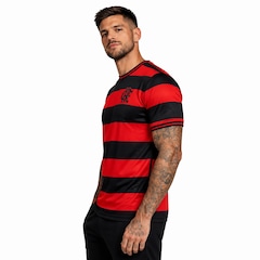 Camiseta do Flamengo Jacquard - Masculina - Foto 4