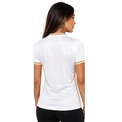 Camisa do Flamengo Jacquard Oficial - Feminina - Foto 2