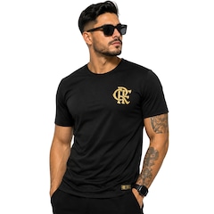 Camiseta do Flamengo Coimbra Gold Licenciada - Masculina - Foto 1
