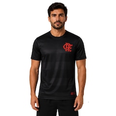 Camiseta do Flamengo Jacquard Dry Fit Licenciada - Masculina - Foto 2