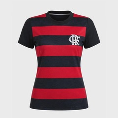 Camiseta Braziline Flamengo Balanço - Feminina - Foto 1